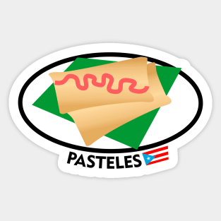 Pasteles Puerto Rico Food Boricua Christmas Sticker